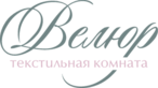 Логотип Салон текстильного декора  «Велюр Текстильная комната» - фото лого