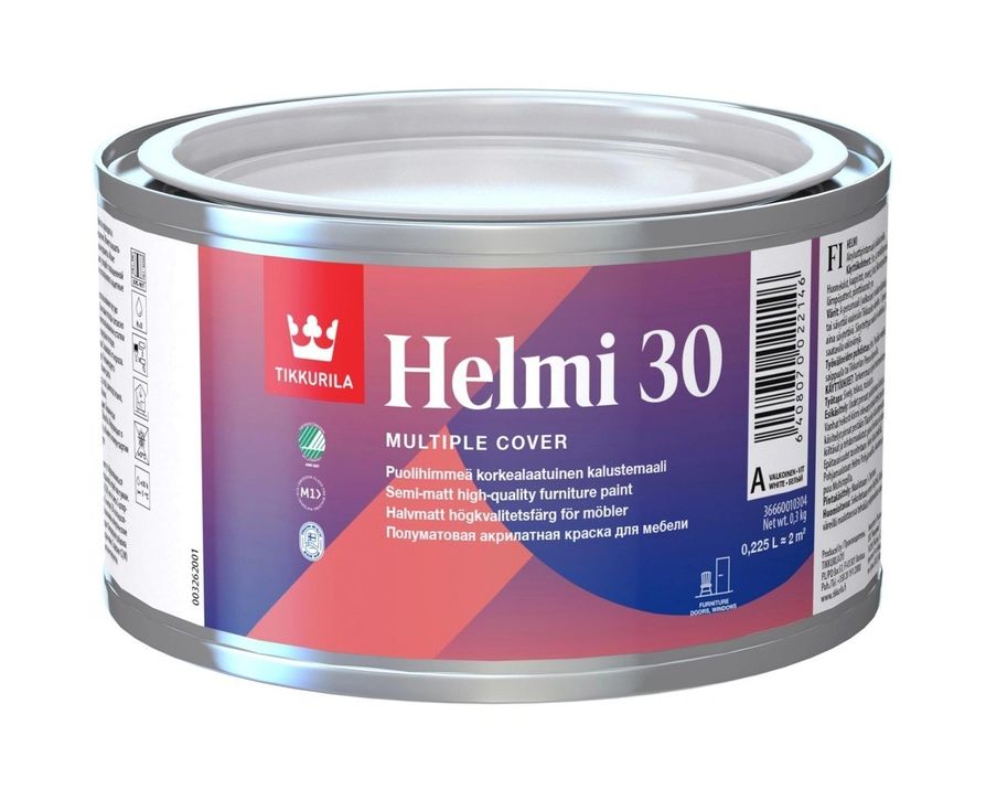 Купить краску Tikkurila Helmi 30 (базис А, 0.225 л) в Минске, Гомеле ...