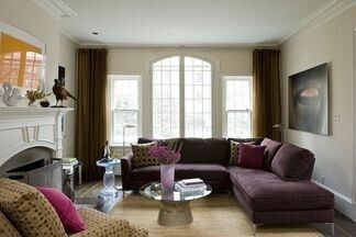Баклажановый интерьер в вашем доме: погружаемся в цвет