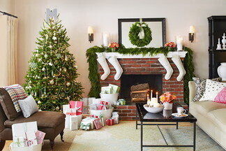 Праздник в вашем доме: ставим елку, декорируем интерьер и радуемся первому  снегу